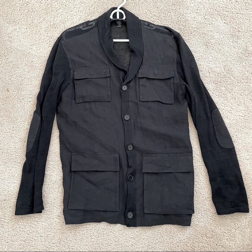MEN’s John Varvatos Luxe Button Down Sweater
